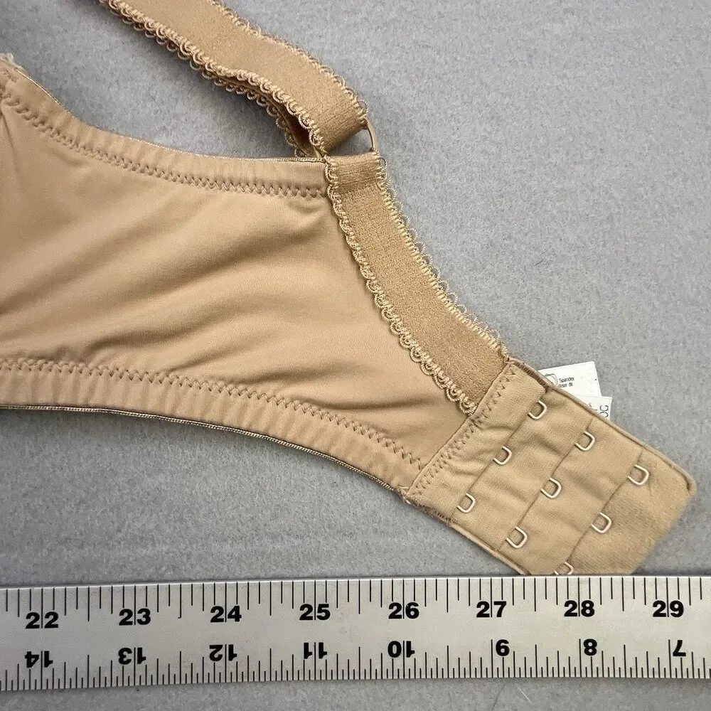 Le Mystere Women's Lace Tisha Bra Size 40G Nude Full Figure Support Underwire